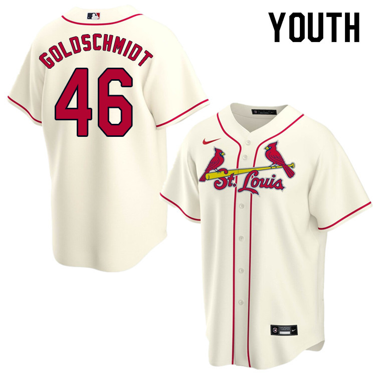 Nike Youth #46 Paul Goldschmidt St.Louis Cardinals Baseball Jerseys Sale-Cream